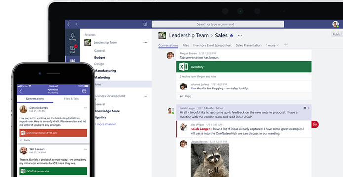 Samenwerken met tools voor online communicatie: Microsoft Teams